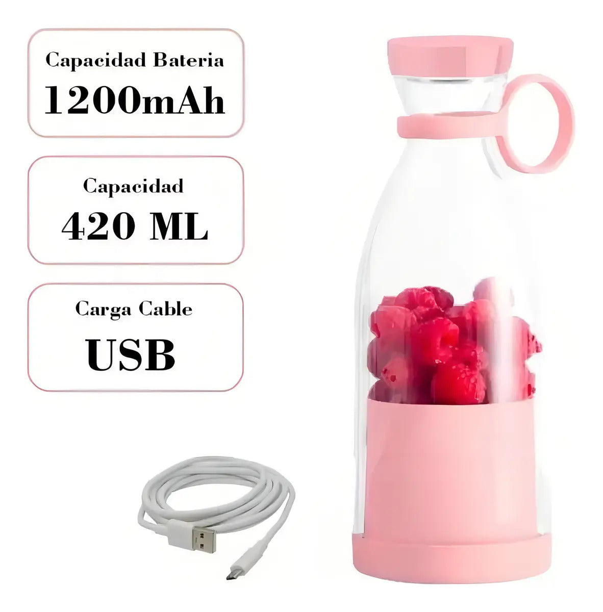 ✨ Mini Licuadora Portátil Recargable