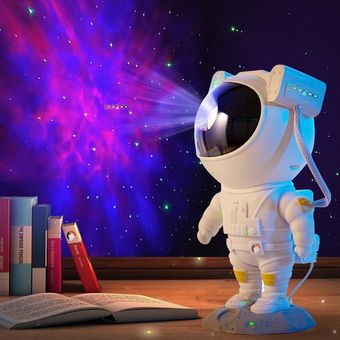 Proyector Astronauta Galaxia - Convierte el Techo en una Galaxia y Duerme a tu Bebé en Minutos