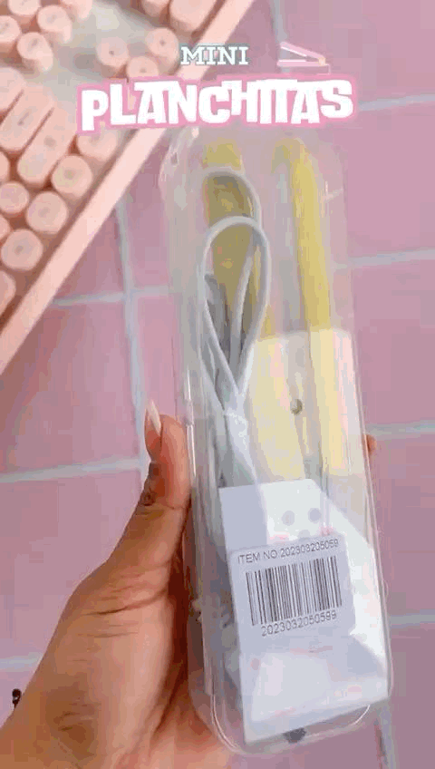 plancha mini iónica viaje