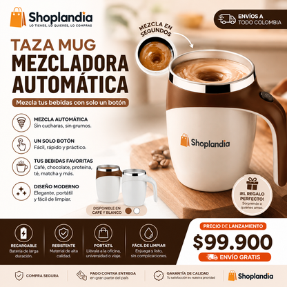 ☕ Taza Mug Mezcladora Automática