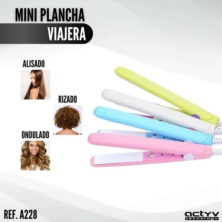 Plancha Mini Iónica Viaje