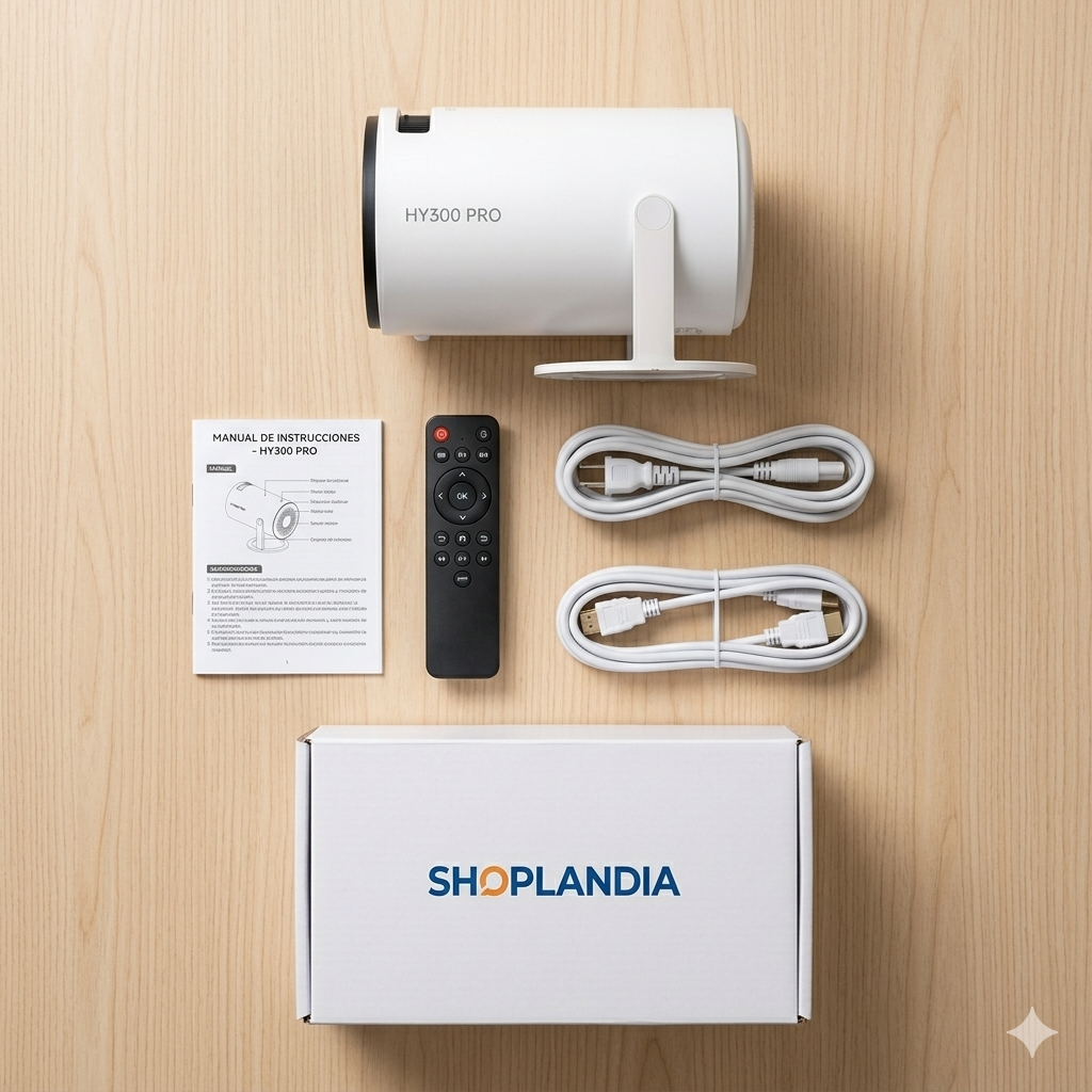 Proyector Smart Android HY300™ — Tu Smart TV Portátil 120" | Mundial 2026