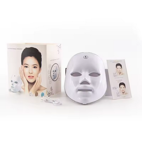 💆‍♀️ Máscara Facial LED Rejuvenecedora