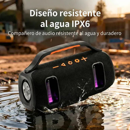 🔥 PARLANTE BLUETOOTH RGB PORTÁTIL