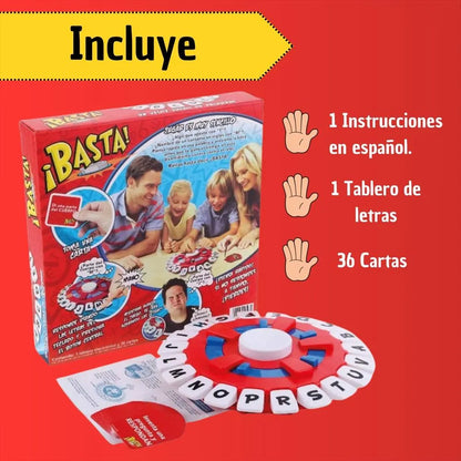 Juego de Mesa ¡Basta! – Piensa Rápido y Gana