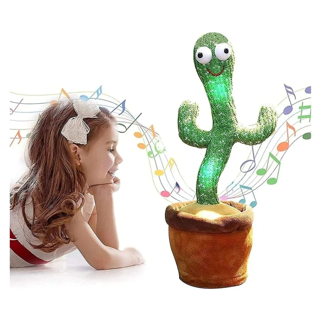 Cactus Interactivo que Habla, Baila y Canta | Juguete para Bebés
