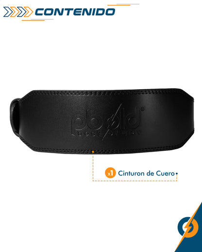 Cinturón de Gimnasio en Cuero Premium