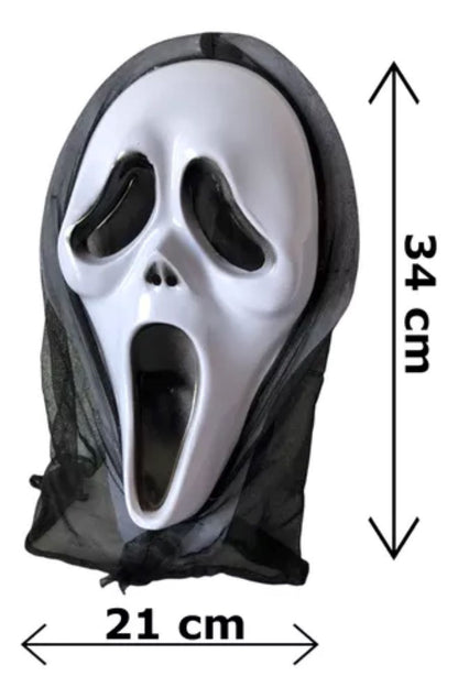 Mascara Halloween Scary Movie (Ghostface)