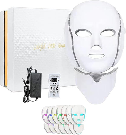 💆‍♀️ Máscara Facial LED Rejuvenecedora