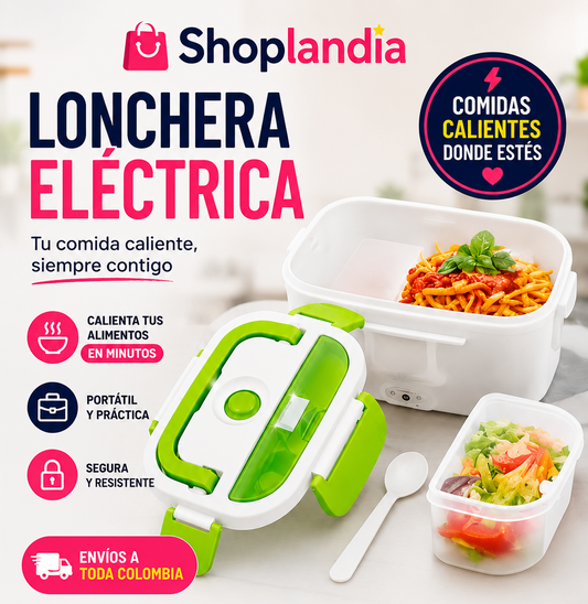 Lonchera Eléctrica Portacomida Térmica