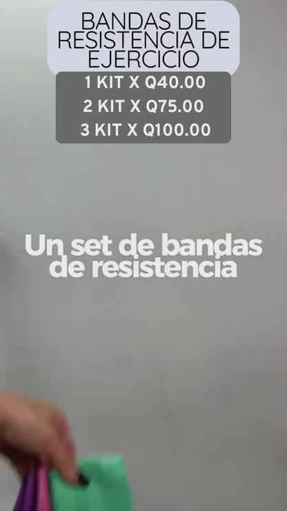 Kit de Bandas de Resistencia Premium | Glúteos y Piernas