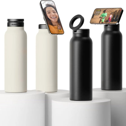 Termo Magnético 2 en 1 con Soporte 360° para Celular